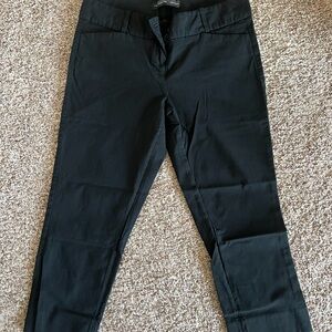 The Limited Classic Black Stretch Cropped Dress Pants